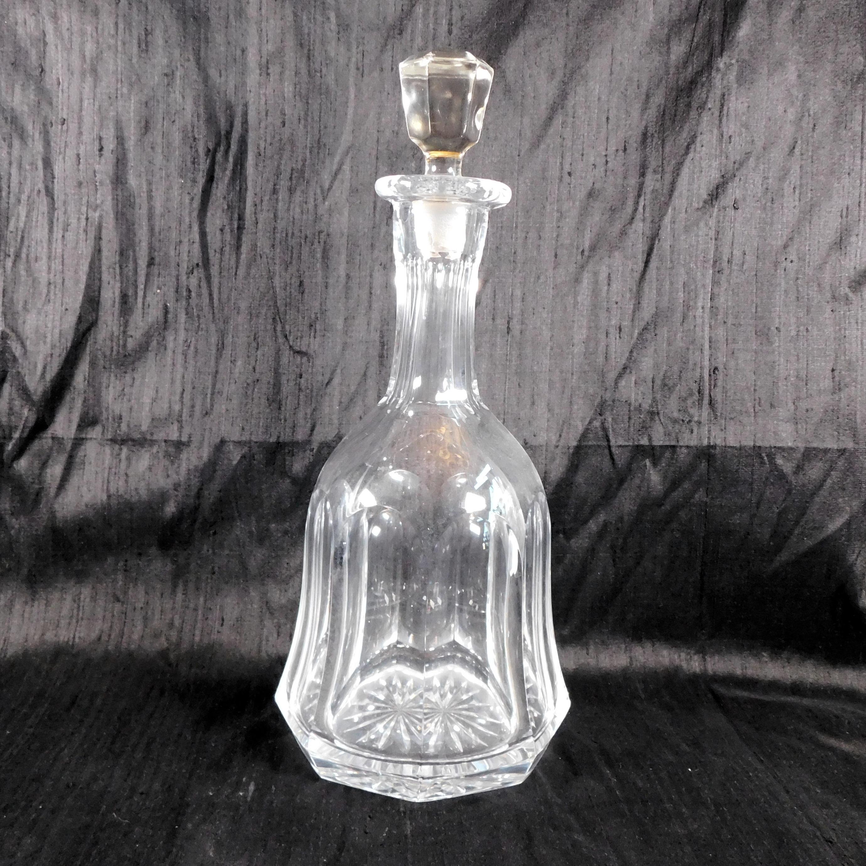 8面フラットカットデキャンタ（間違ったストッパー付き）#21841 - Etsy