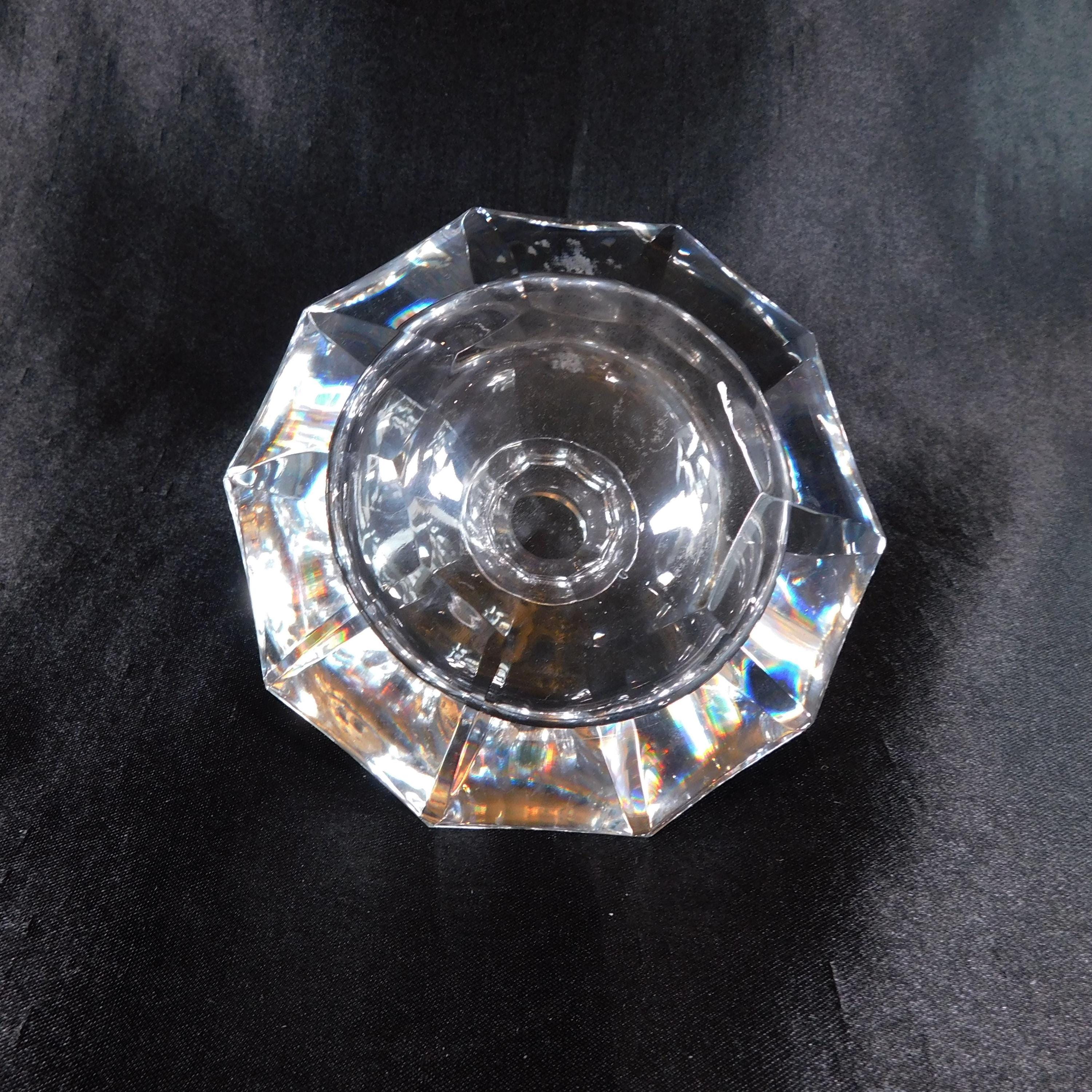 尖ったストッパー付きカットクリスタル香水瓶 # 22487 - Etsy 日本