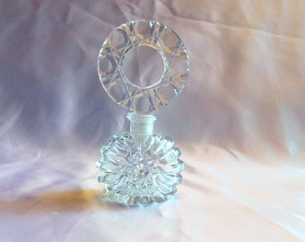 Clear Glass Perfume Bottle # 22045