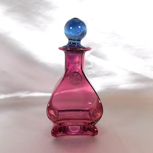 Signed Purple Heart Shaped Zellique Perfume Bottle # 26422 - Etsy