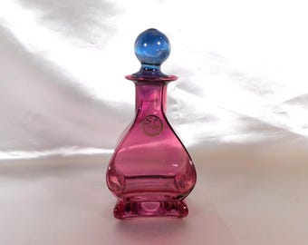 Signed Purple Heart Shaped Zellique Perfume Bottle # 26422 - Etsy