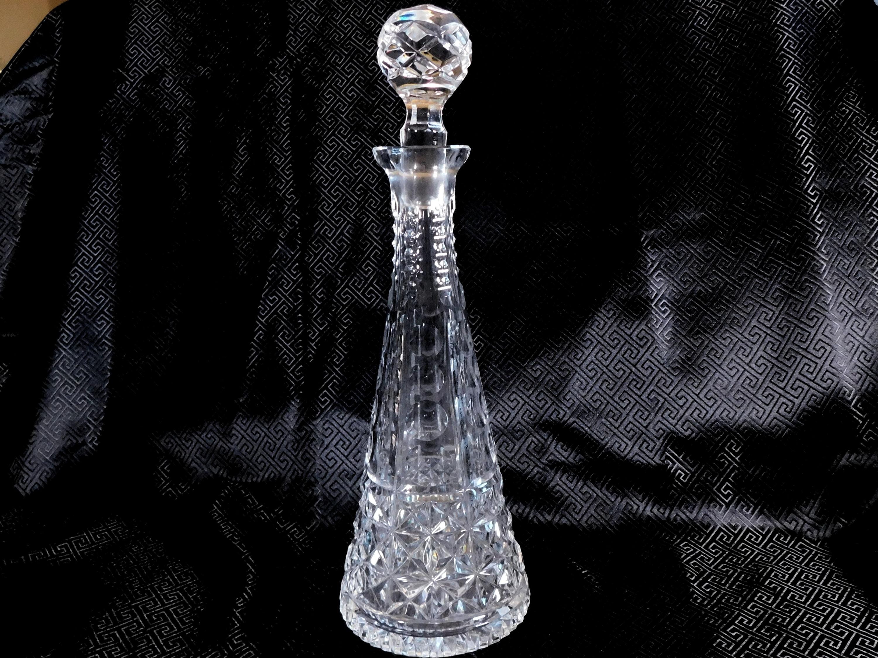 カットクリスタルデキャンタ # 24238 - Etsy 日本