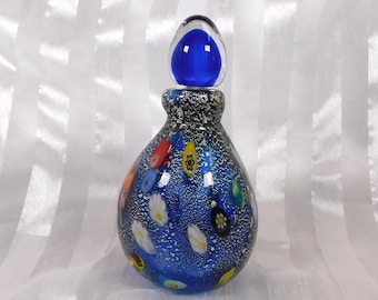 ベネチアン - ミッレフィオーリ アート ガラス 香水瓶 - ムラーノ