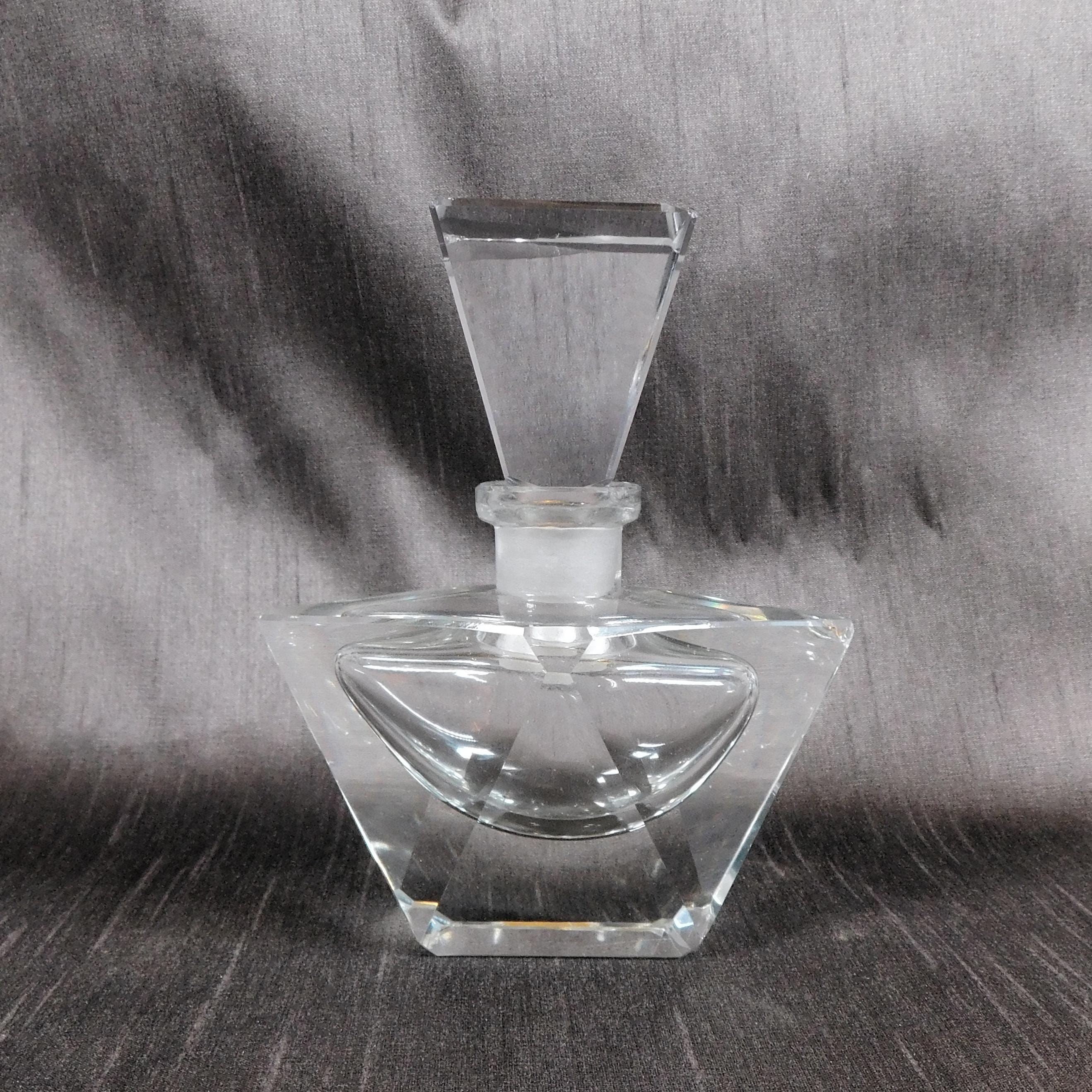角型カットクリスタル香水瓶 #22524 - Etsy 日本