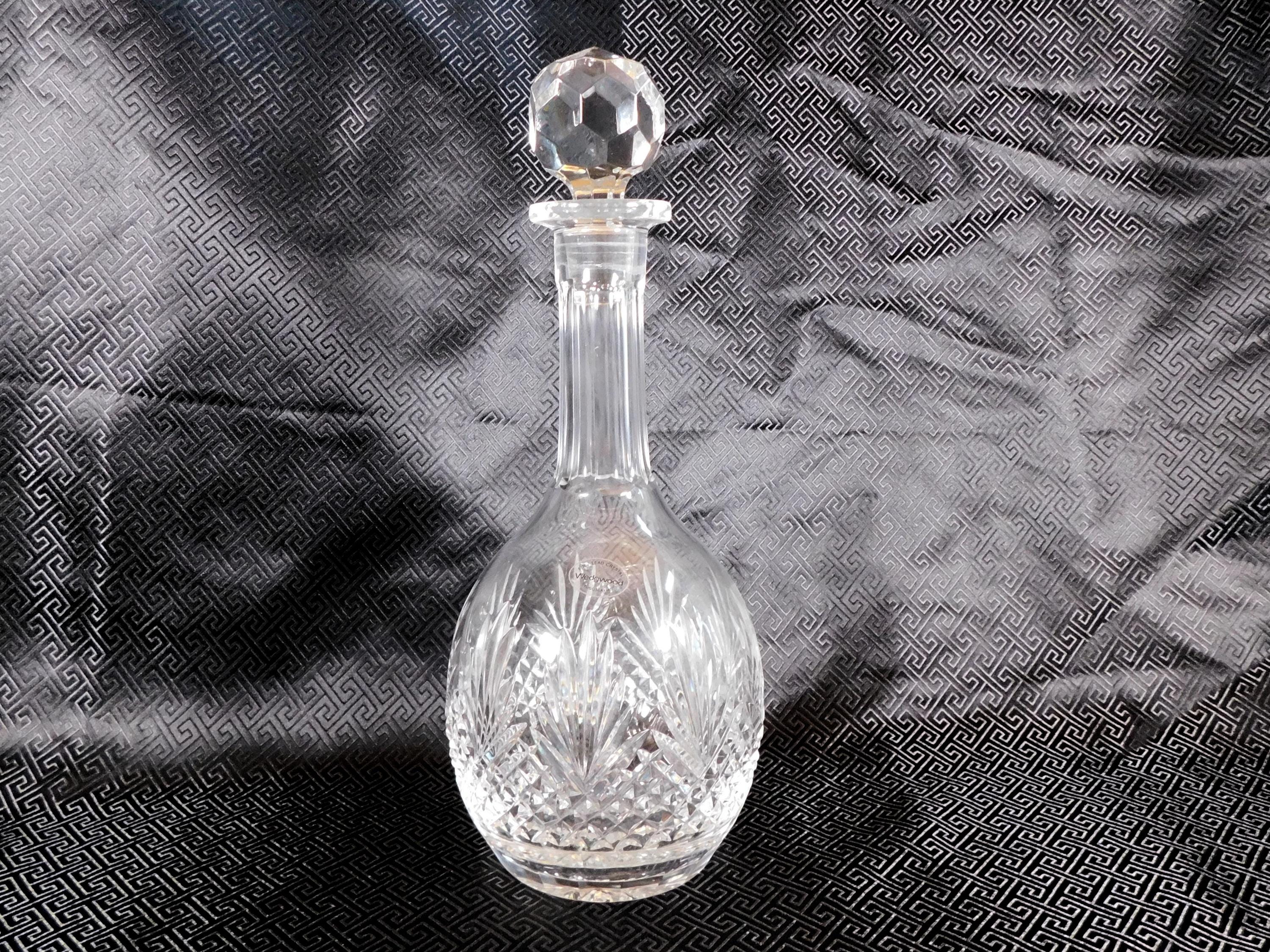 ウェッジウッド カットクリスタル デキャンタ マジェスティ #21564