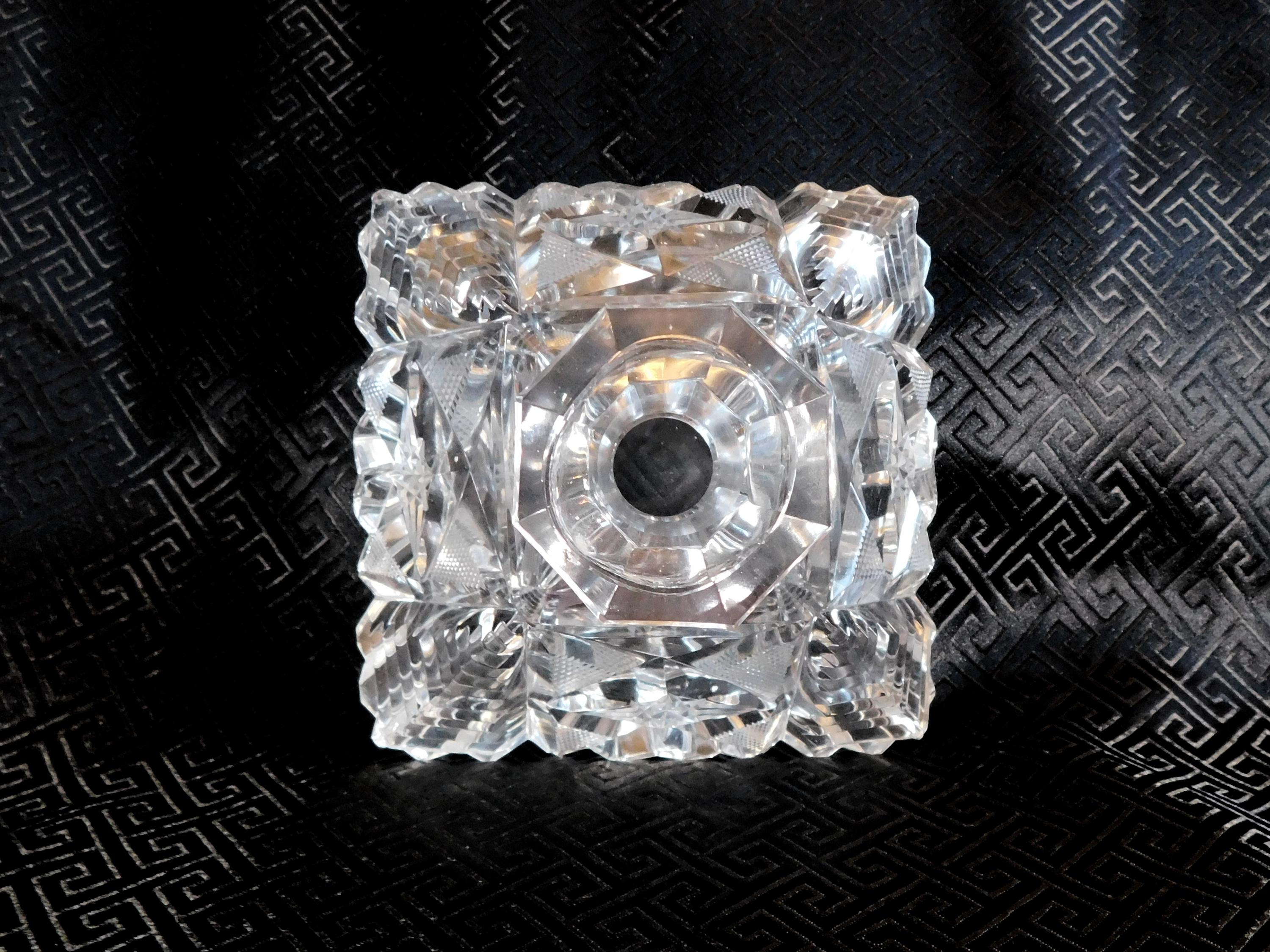 大型カットクリスタル香水瓶 # 20818 - Etsy 日本