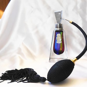 Imperlux Multi Color Crystal Perfume Bottle # 3606