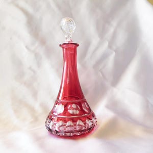 Roze op maat gesneden parfumflesje # 20030