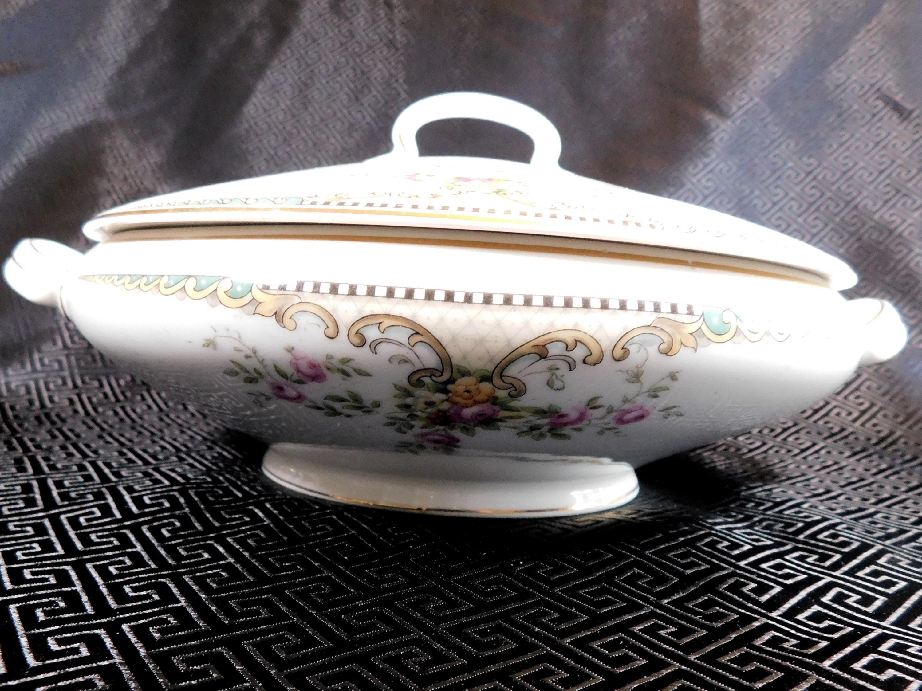 Hutschenreuther Covered Round Vegetable Bowl # 23923 - Etsy Canada