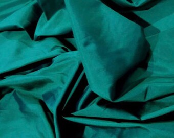 Jade Grün Habutai Seide, Seidenstoff, Seidenstoff, Meterware, Hochzeitskleid Stoff, Jade Grün Blau Stoff, Meterware, Meterware
