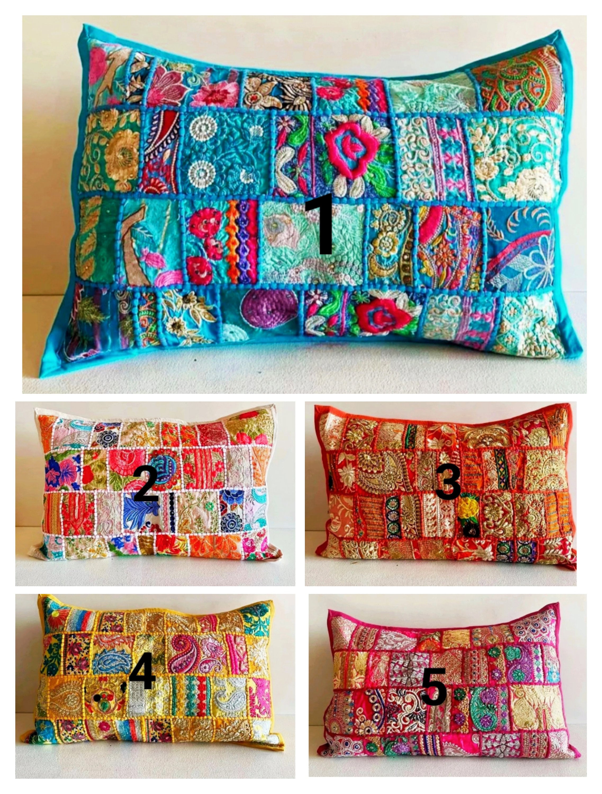 Indian Pillow Case - Etsy