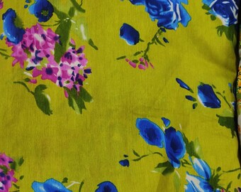 44 &quot;breites Premium-Qualitäts-Polyester, Grün / Blau-Farbe Polyester-Gewebe, Chenille-Gewebe, Jacquard-Gewebe Durch fettes Viertel, Yard-Meter
