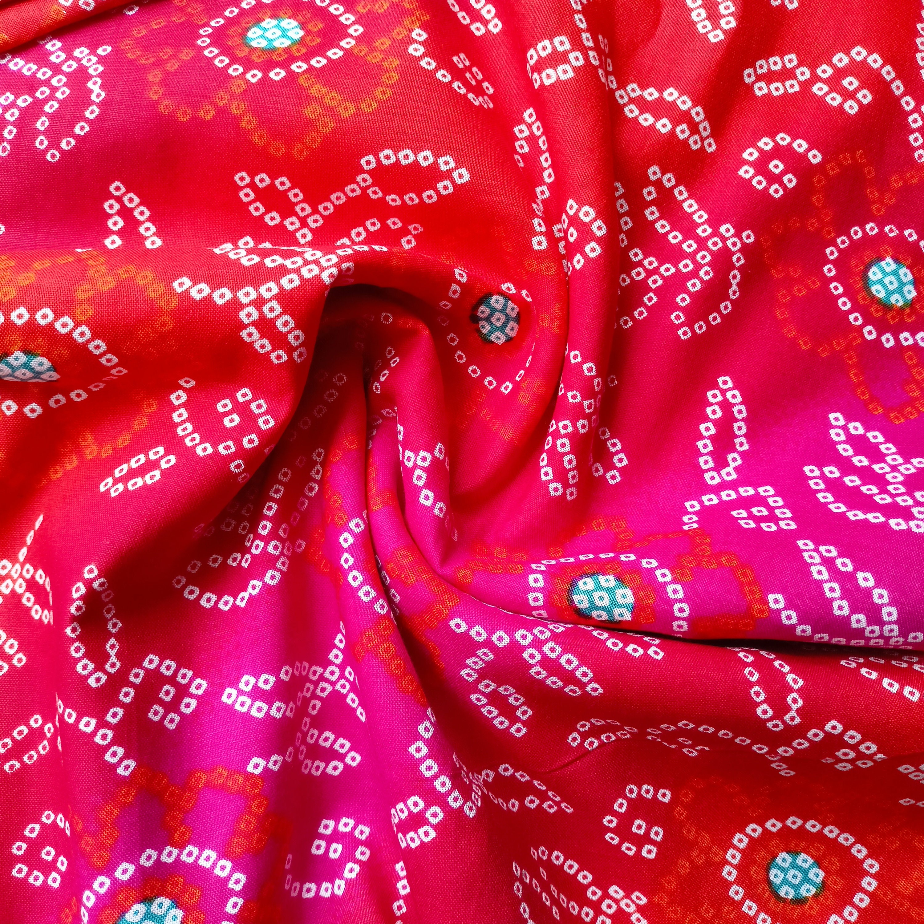 Bandhani shop fabric online
