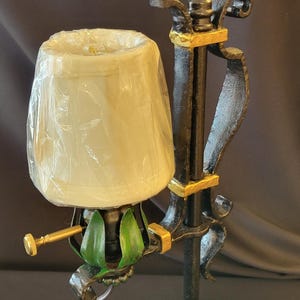 1930&#39;s Spanish Revival Wrought-Iron Accent Lamp
