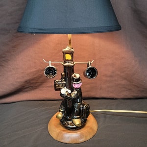 Hobo "Never on Sunday" Decanter Accent Table Lamp Lighting Fixture