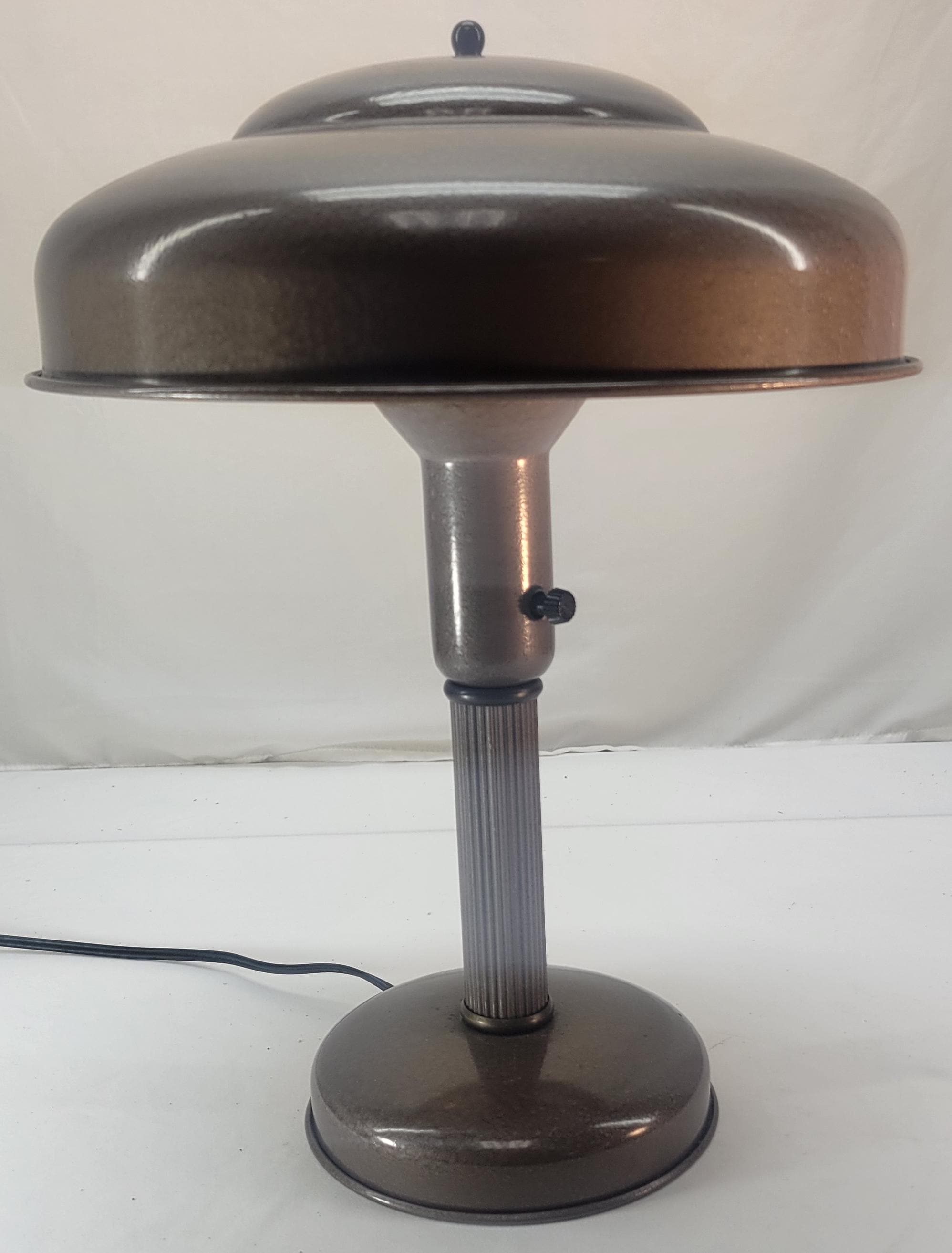 1950年代ミッドセンチュリーのソーサーデスクランプ - Etsy 日本