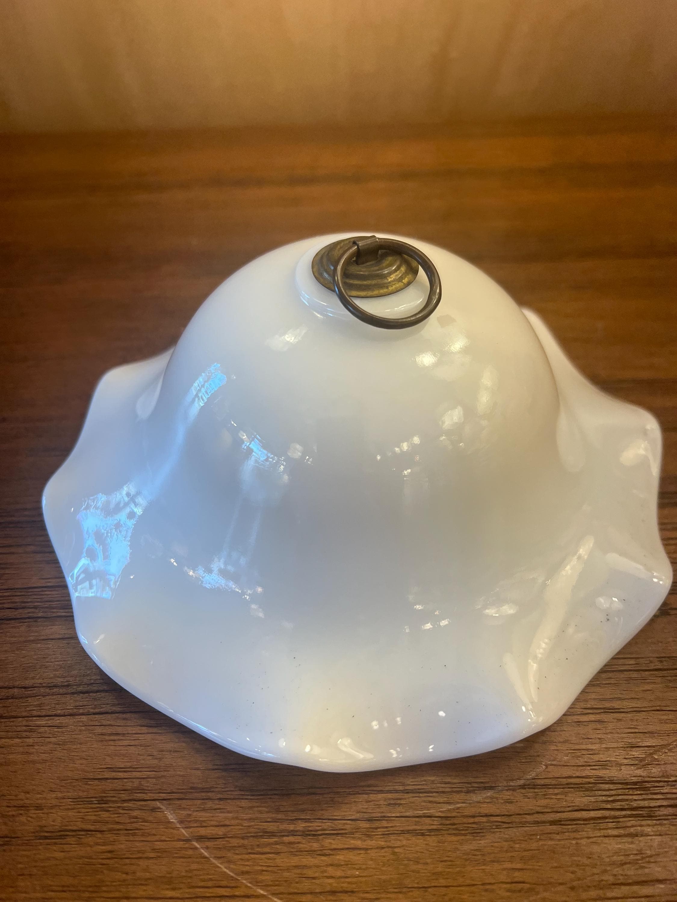 Rare Milk Glass Lamp - Etsy