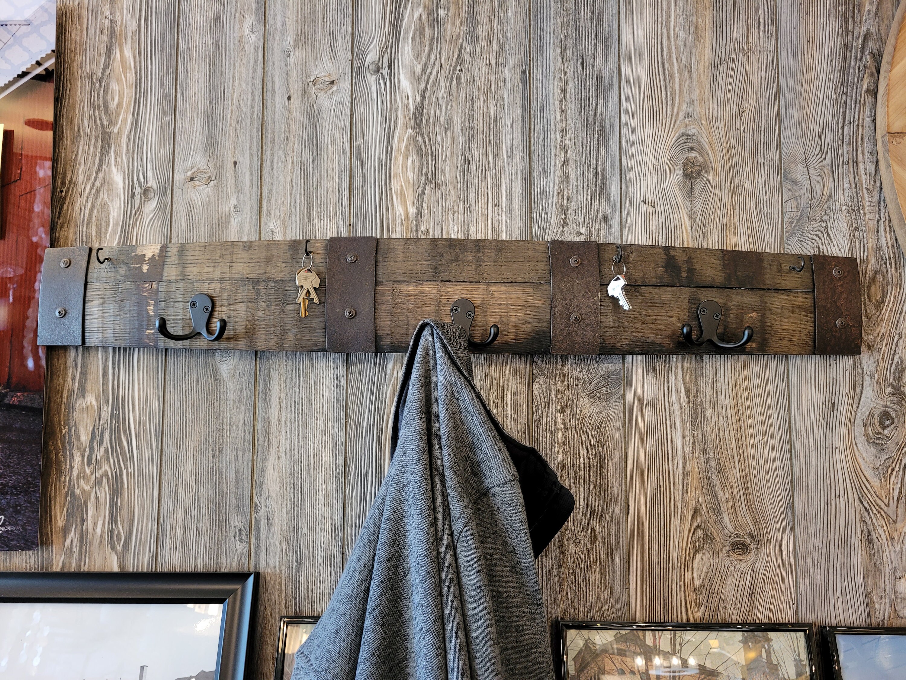 Handmade Coat and Key Rack Etsy