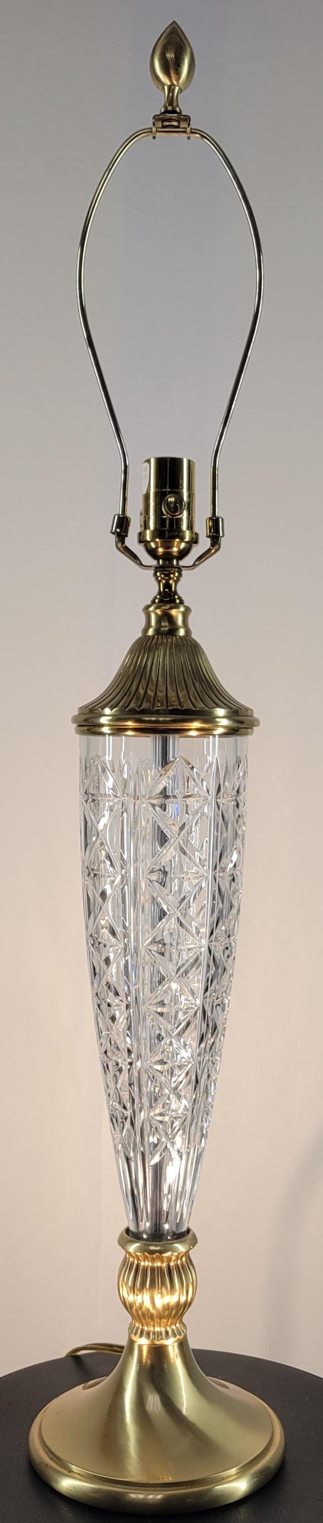 Waterford crystal lamp - Etsy 日本