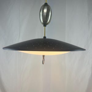 Authentic MCM 21" PiercedRetractable Pull-Down Pendant Light