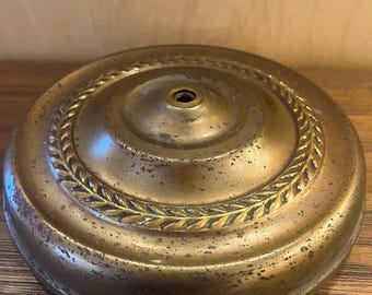 Vintage Floor Lamp Base, Heavily Weighted, 1 /4IP Thread