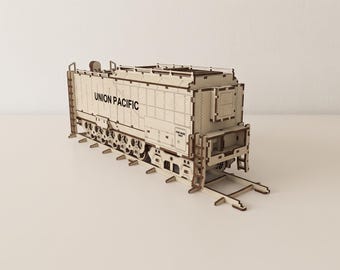 Big Boy Tender Laser Cut Files: Wooden Model, SVG DXF