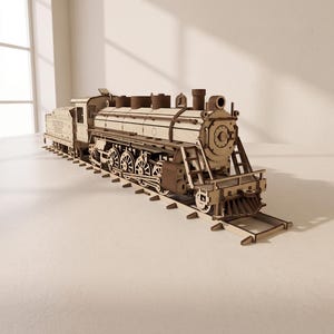 Dollywood Express No. 70 Laser Cut Files: 1/32 Train Model