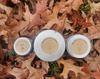 All Healing Salve | dry skin | hand balm| calendula | moisturizing | herbal infused | organic | natural | wild-foraged