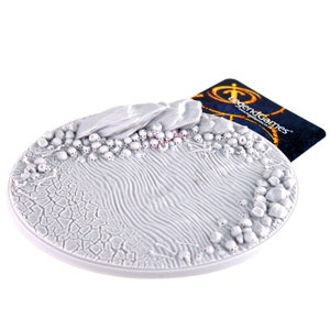 Sand and Skull Base - 120mm x 92mm Oval Flying Monster Base x 1 - Resin - designed and made by LegendGames