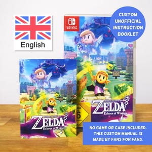 The Legend of Zelda: Echoes of Wisdom - English Instruction Booklet / Manual / unofficial (Switch)