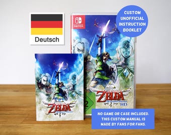 The Legend of Zelda: Skyward Sword HD -  Inoffizielle Spielanleitung (Switch) Broschüre / Handbuch / Manual (deutsch / german)