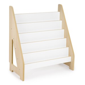 Regał Montessori – organizer na książki i zabawki dla maluchów, nowoczesny, minimalistyczny design zdjęcie 11