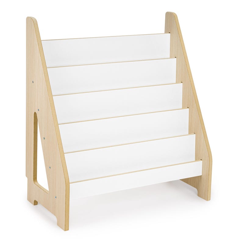 Regał Montessori – organizer na książki i zabawki dla maluchów, nowoczesny, minimalistyczny design zdjęcie 11