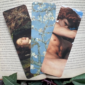 Classical Art Bookmark Set | The Fallen Angel | Ophelia | The Swing | Van Gogh | Dark Academia | Book Lover Gift | Masterpieces | Fine Art