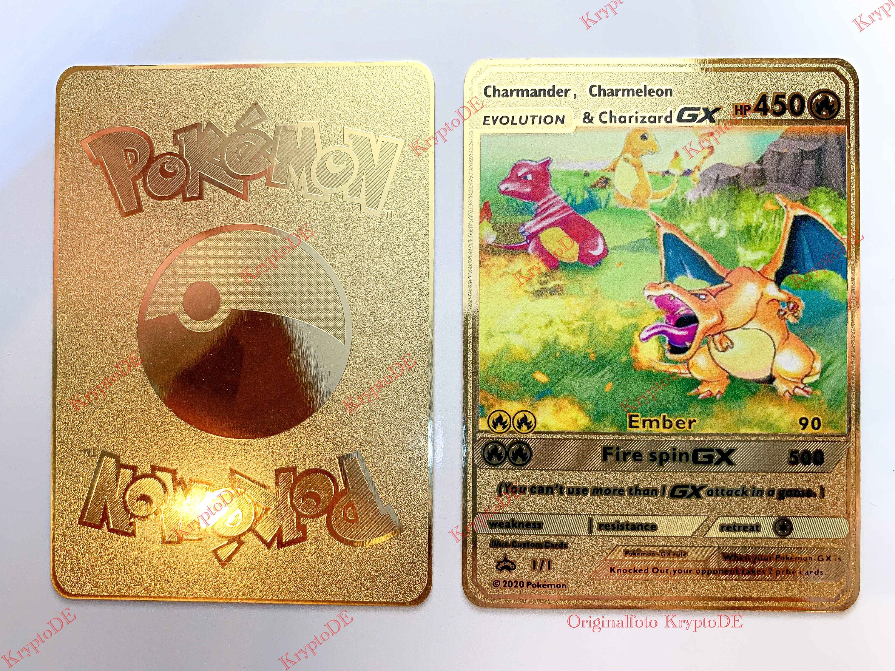 Pokemon Map Charmander Chameleon & Charizard glumanda - Etsy