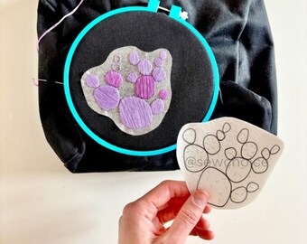 Kaktus Knospen DIY Stick & Stitch Stickerei Paket