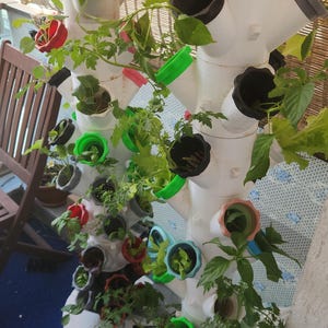 Hydroponic Garden STL Bundle, Vertical Planter System, Modular Pots (Digital Download)