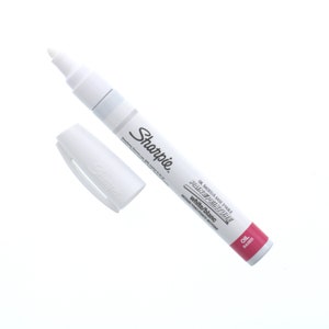 Pennarello Sharpie bianco a base di olio - Medio