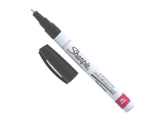 Black Sharpie Oil-Based Paint Marker Pen - Extra Fine