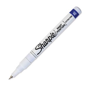 Weißer Öl-basierter Lackmarker Stift - Extrafein