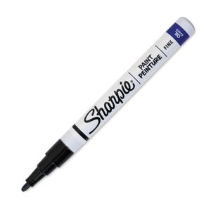 Czarny marker olejowy Sharpie – cienki