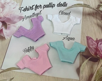 T-shirt for pullip dolls 27cm S/M/L 26cm M/L obitsu pullip