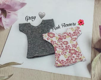 T-shirt for pullip dolls 22/24/26/27 S/M obitsu, pullip stock body