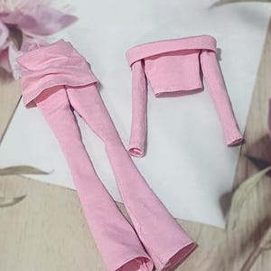 shirt & pants for pullip dolls 26/27cm S/M obitsu