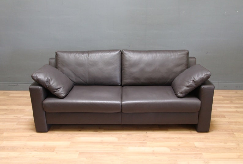 Ewald Schilling 3er Sofa Couch Leather Sofa Leather Design Etsy