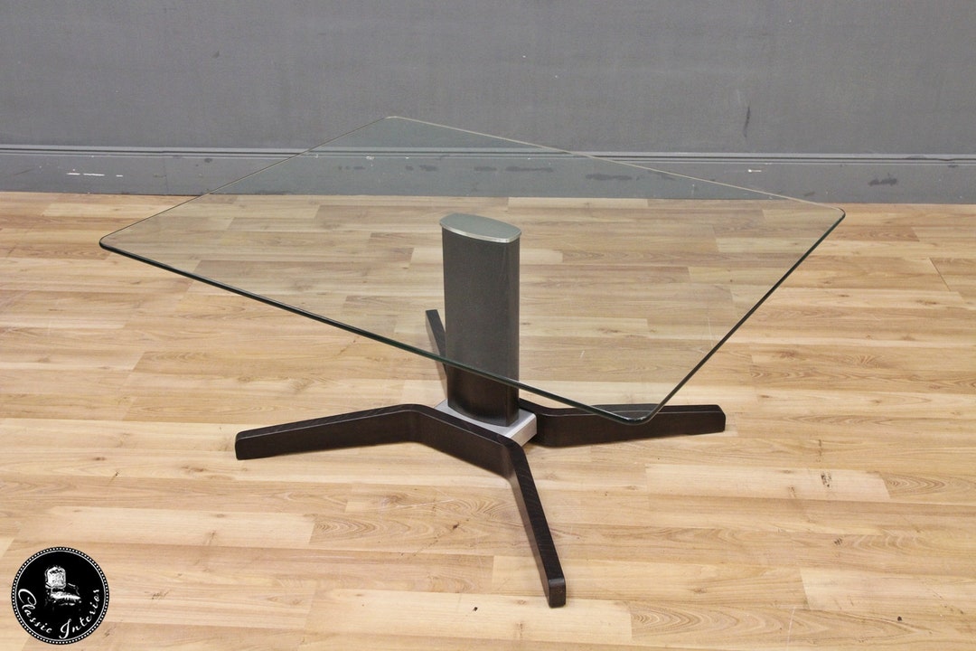 Stressless Coffee Table Side Table Table Glass Etsy