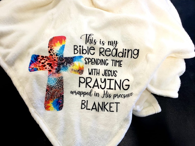 My Bible Reading Blanket Etsy