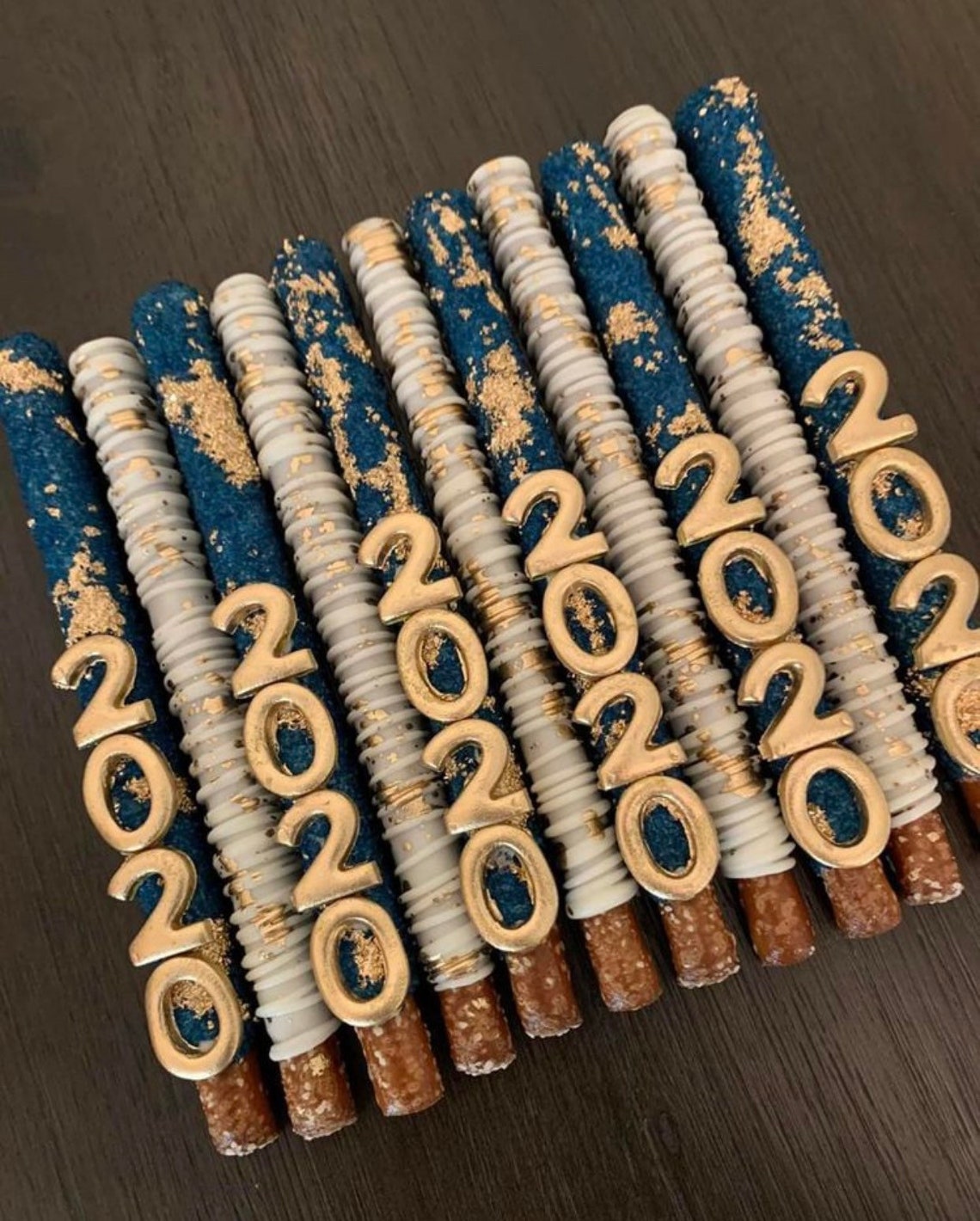 Graduation / Pretzels / Graduate / Chocolate Covered Pretzels