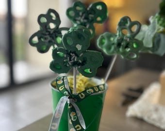 St Patrick’s day / chocolate / pretzels / treats /Saint Patrick’s day / shamrocks