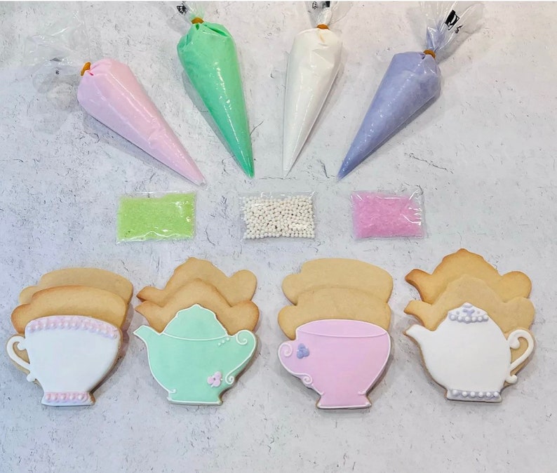 DIY Cookie Kit / Tea Party / Do It Yourself / Sugar Cookies / Party